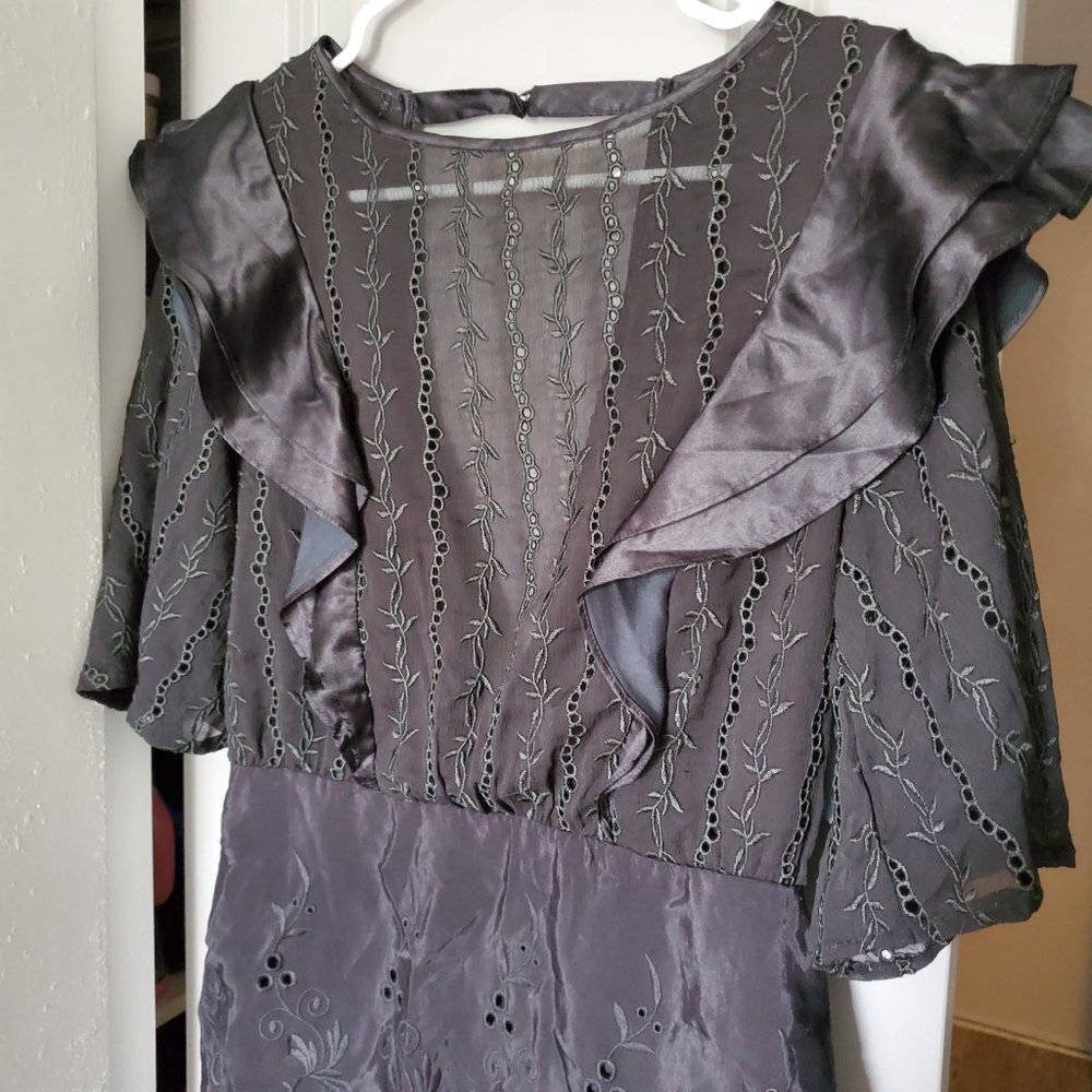 Nwot Free People Party Mackenzie Eyelet Mini Dress - image 6